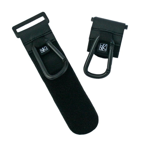 J.L. Childress Clip 'N Carry Stroller Hooks - Universal Stroller Cips with Non-Slip Straps - 2 Pack