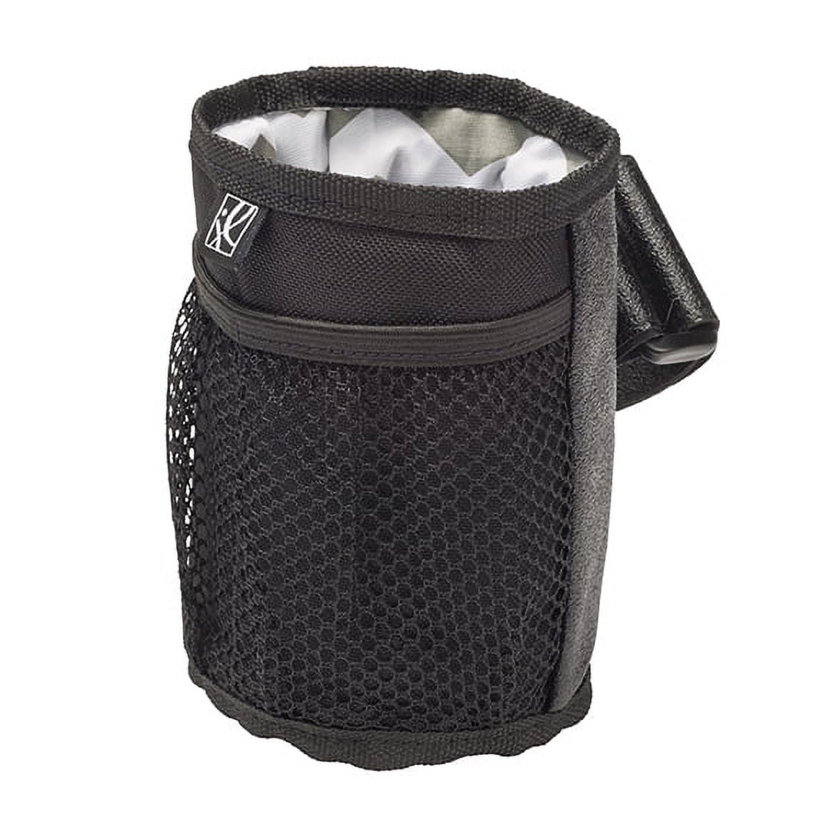 J.L. Childress Cup 'N Stuff Stroller Cup & Phone Holder - Accessories for Baby Strollers, Wheelchairs - Grey Chevron