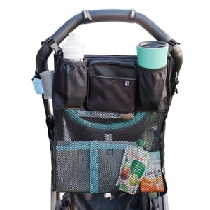 J.L. Childress Cups 'N Cargo Stroller Organizer, Black