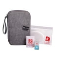 thumbnail interactive-video image 1 of J.L. Childress Healthy Habits on-the-Go Travel Clutch  - Gray Adult use., 1 of 10