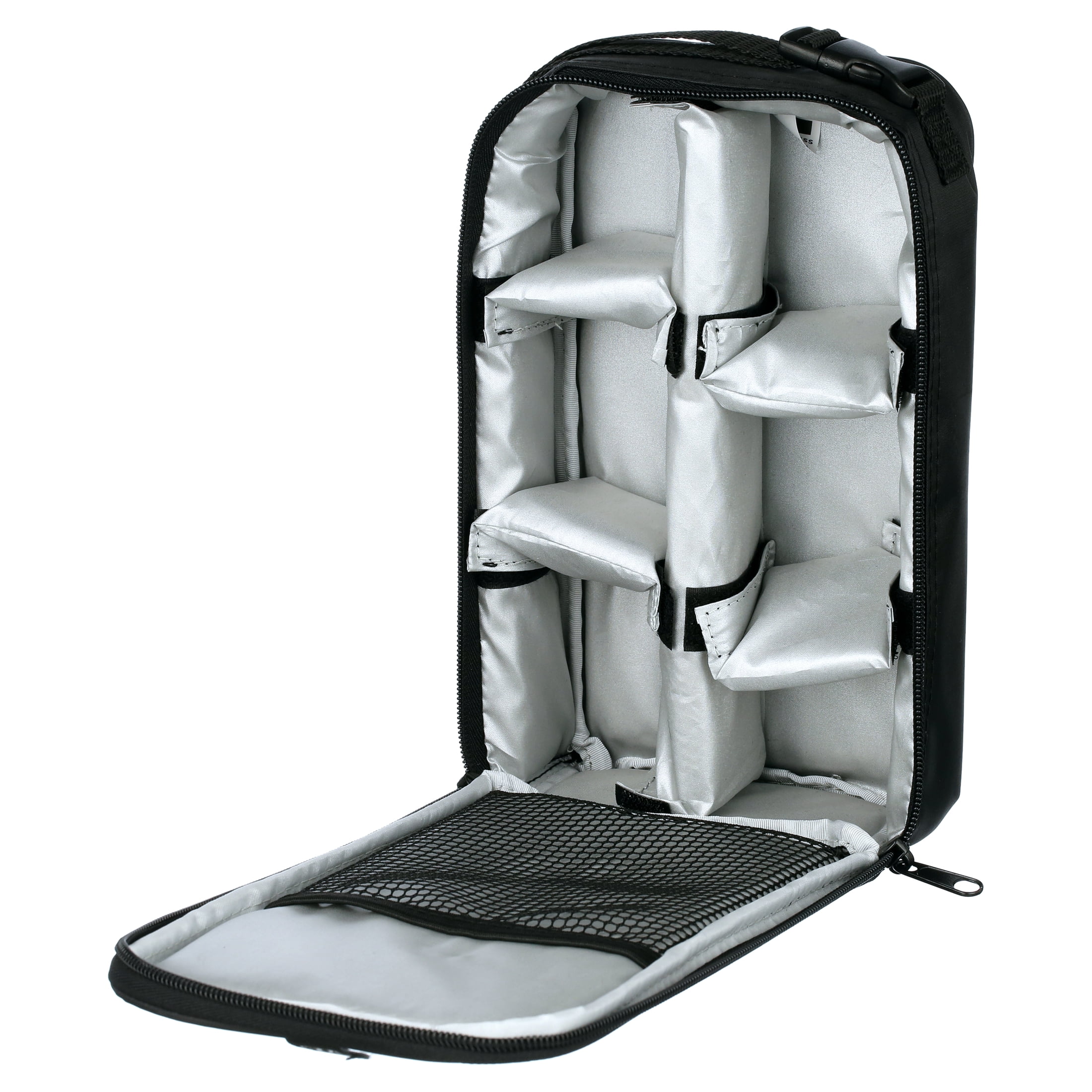 J.L. Childress Pack 'N Protect for Cooler for Glass Baby Bottles - Insulated Breast Milk Storage - Black
