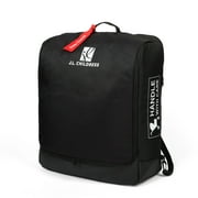 J.L. Childress Padded Compact Travel Stroller Bag for Airplane, AirTag Compatible - Black