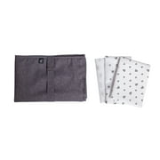 J.L. Childress Healthy Habits Changing Pad Bundle, Portable Diaper Changing Pad + 3 Disposable Changing Pads