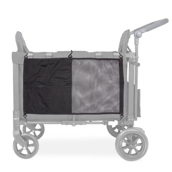 J.L. Childress Universal Stroller Wagon Organizer - Mesh with Storage Pockets, Stroller Accessories