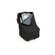 J.L. Childress Wheelie Car Seat Travel Bag and Carrier with Wheels, Black