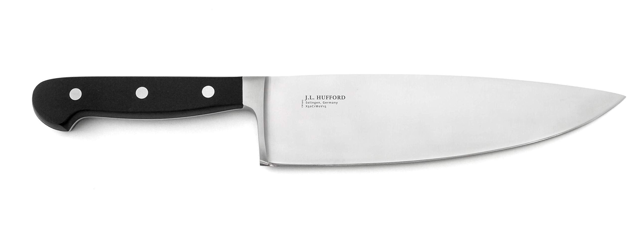 J.L. Hufford 8" Extra Wide Chef's Knife