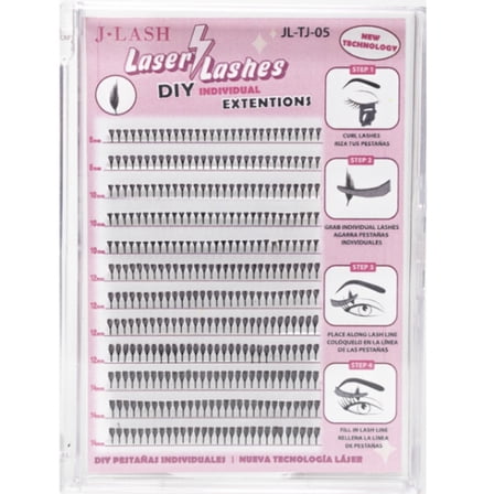 J LASH LASER LASHES (GLUE NEEDED)