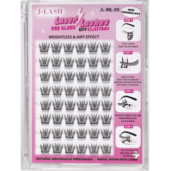 J LASH LASER LASHES (PRE-GLUED)