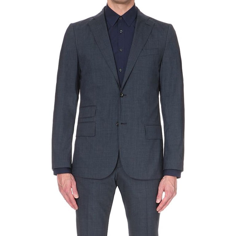 Blazer Donnies Dresses Mens Suits LINDEBERG Men's Donnie Soft Legend Wool  Blazer, Dark Navy, Sz
