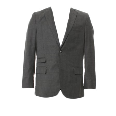 J. LINDEBERG Men's Donnie Soft Legend Wool Blazer, Grey, Sz 52L