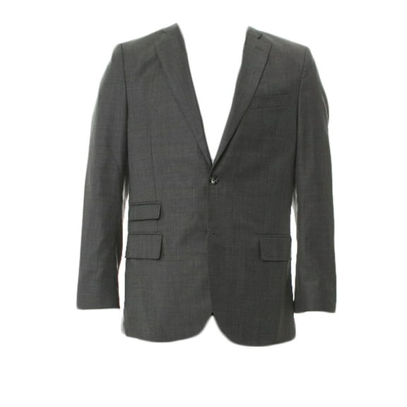 J. LINDEBERG Men's Donnie Soft Legend Wool Blazer, Grey, Sz 52L