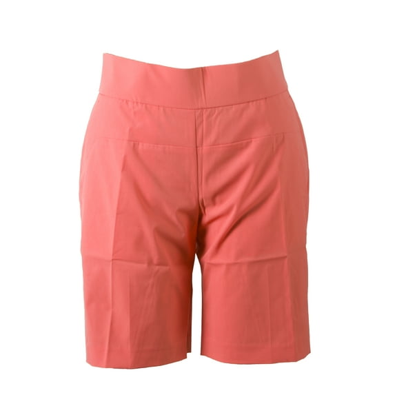 J. LINDEBERG Women's Ema Micro Stretch Shorts, Light Coral, Sz 32