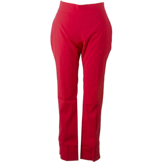 J. LINDEBERG Women's Laleh Micro Stretch Pants, Red, Sz 26