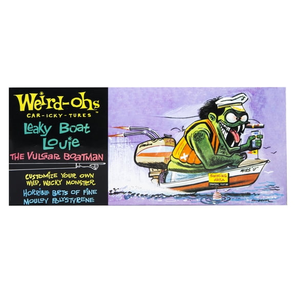 J LLOYD INTERNATIONAL-HAWK MODELS Weird-Ohs Leaky Boat Louie HAK16008 Plastic Models Other Misc