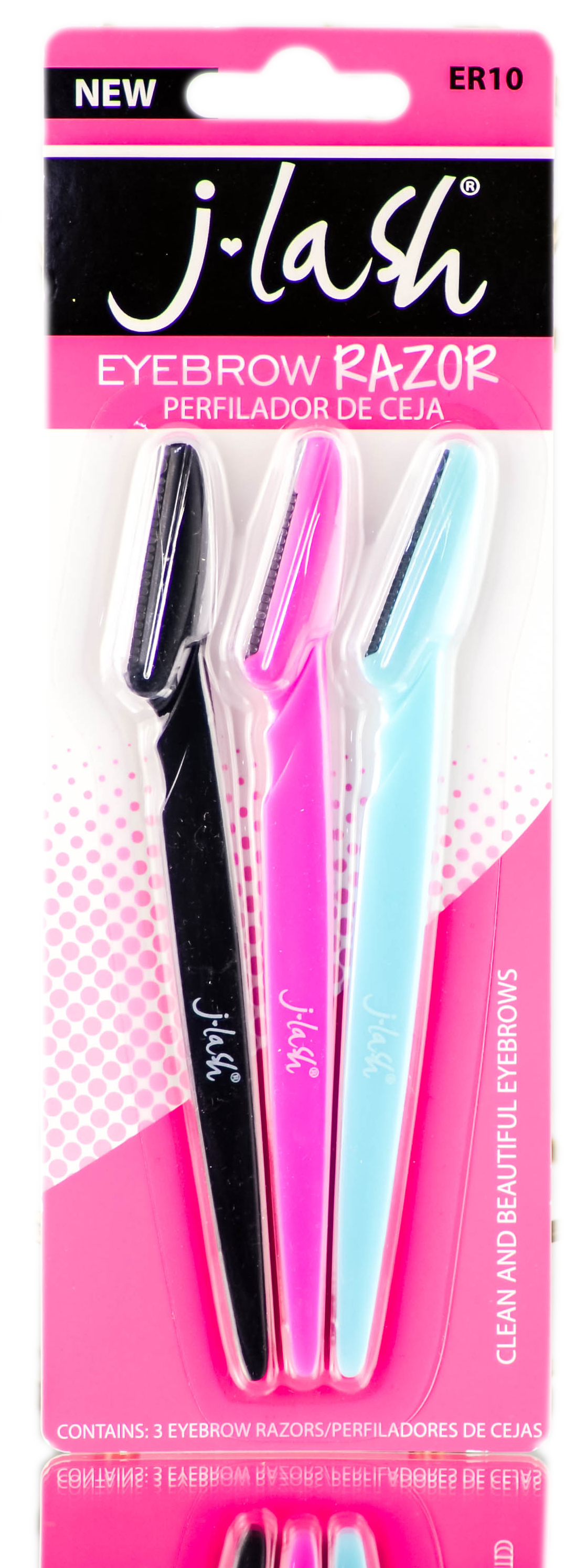 Jm Razors J Lash Eyebrow Razors - 3 Piece - Walmart.com