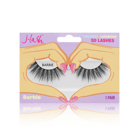 J-Lash Heart Hands 3D Lashes (Barbie)