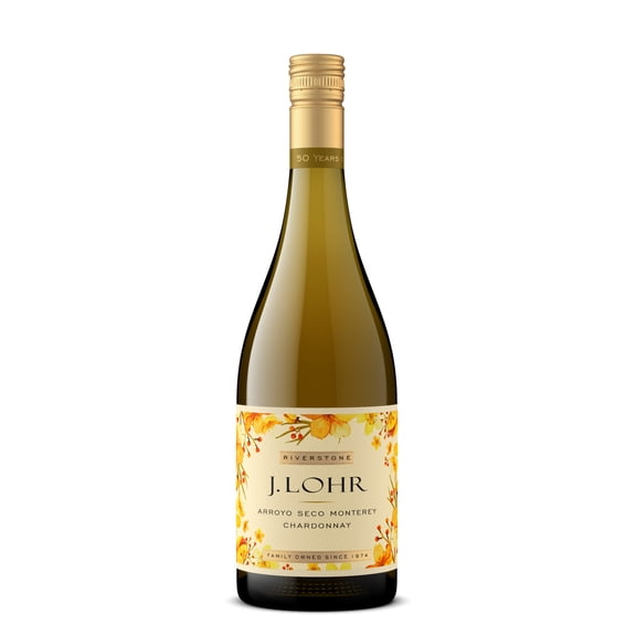 J. Lohr Riverstone Chardonnay California White Wine, 750 ml Bottle, 14.0% ABV