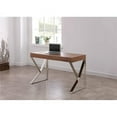 thumbnail image 1 of J&M Furniture 17112-WA Noho Desk - Walnut - 47.2 x 23.4 x 29.9 in., 1 of 1