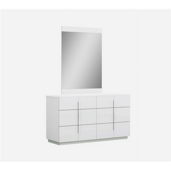 J&M Furniture 17485-D Oslo Dresser, White