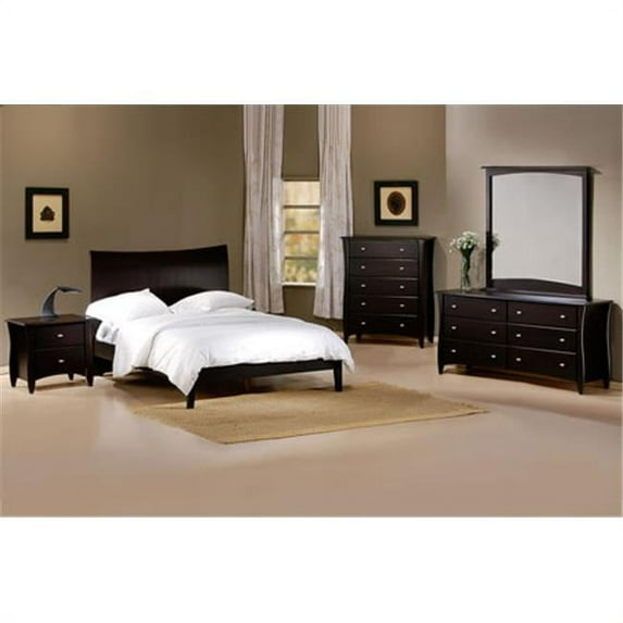 J & M Furniture 17517-F Domain Full Size Bed - Java
