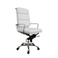 thumbnail image 1 of J & M Furniture 17647 Plush White High Back Office Chair, 1 of 1