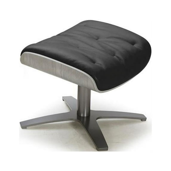 J & M Furniture 1804813-O Karma Ottoman in Black