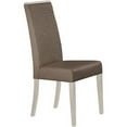 thumbnail image 1 of J & M Furniture 18554-DC 42 x 19 x 24 in. Sonia Dining Chair, Pearl Metallic, 1 of 1