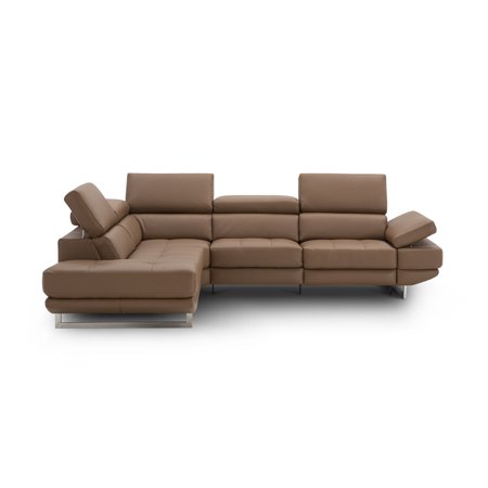 J&M Furniture Annalaise LHF Chaise Caramel
