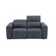 thumbnail image 1 of J&M Furniture 15788-L Prescott Loveseat, Dark Grey, 1 of 1