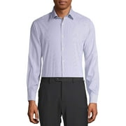 haggar fitted dress shirts Haggar Big Wrinkle Free Classic Fit Dress Shirt in Black main image 1