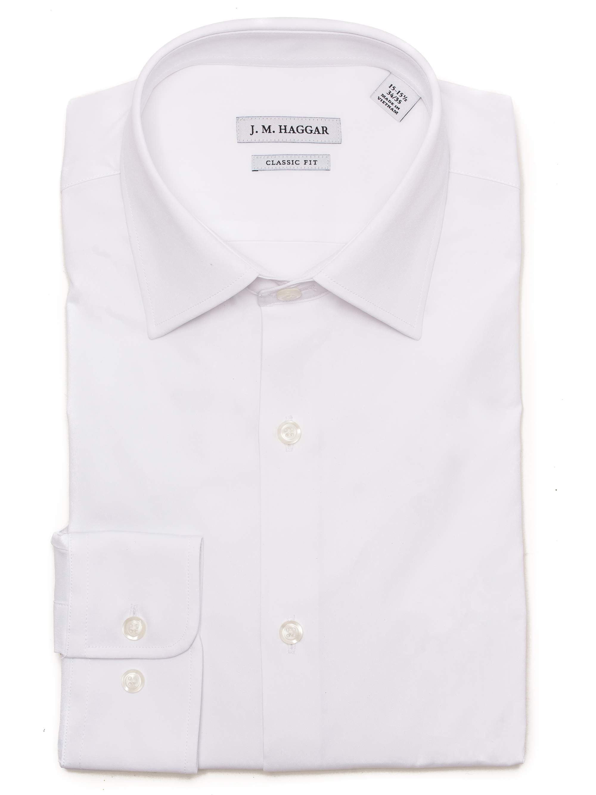 J.M. Haggar Men's Premium Performance Slim Fit Dress Shirt