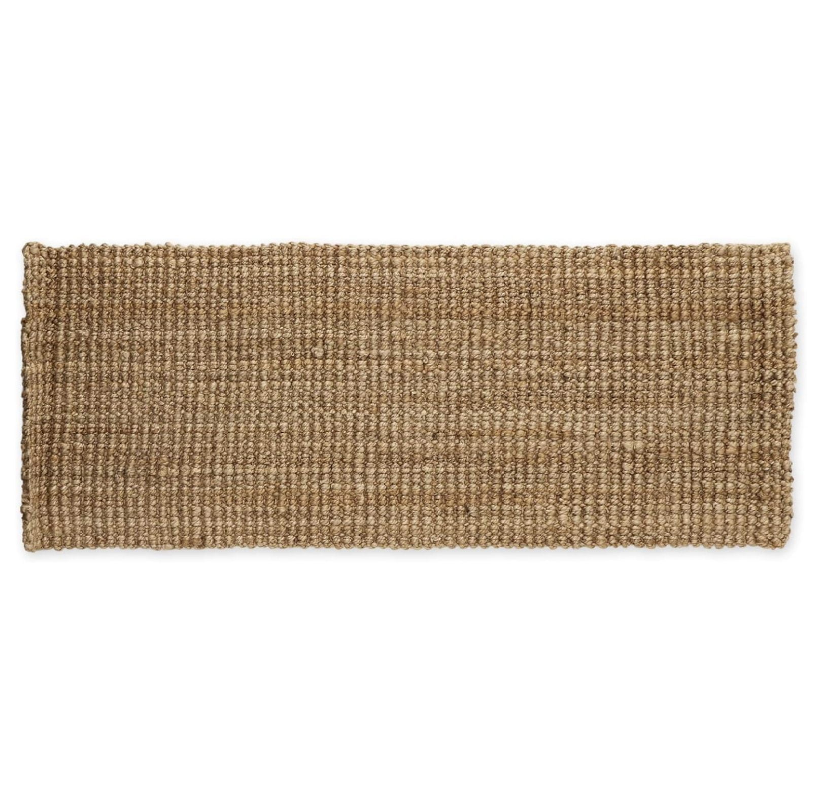 J & M Home Fashions EcoFriendly Sturdy Rolled Natural Indoor/Outdoor Jute Rug, 22x60", 1Piece