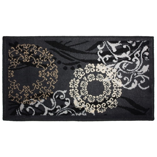 J & M Home Fashions Legacy Navy Rug