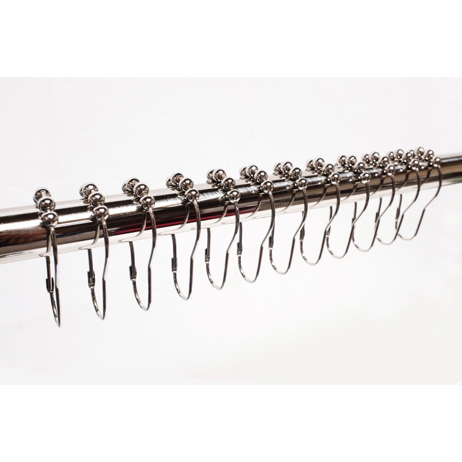 J & M Home Fashions Metal Shower Curtain Rings - Walmart.com