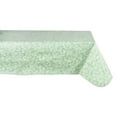 thumbnail image 1 of J & M Home Fashions Vinyl Green Paisley Tablecloth, 1 of 2