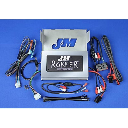J&M Rokker 800W 4-Channel Programmable Amp Kits