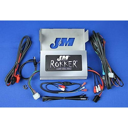 J&M Rokker 800W 4-Channel Programmable Amp Kits