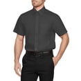 thumbnail image 1 of J. METHOD Men's Classic Regular Fit Button Down Short Sleeve Solid Color Dress Shirts S-5XL, 1 of 5