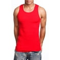 thumbnail image 1 of J. METHOD Men's Comfy Ribbed Knit A-Shirts Undershirts Tank Tops S-5XL [NEMT105], 1 of 3