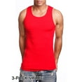 thumbnail image 1 of J. METHOD Men's Comfy Ribbed Knit A-Shirts Undershirts Tank Tops S-5XL [NEMT105], 1 of 3
