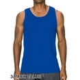 thumbnail image 1 of J. METHOD Men's Premium Basic Casual Plain Tank Top Sleeveless Crewneck Active Workout T Shirts NEMT106 Royal M, 1 of 4