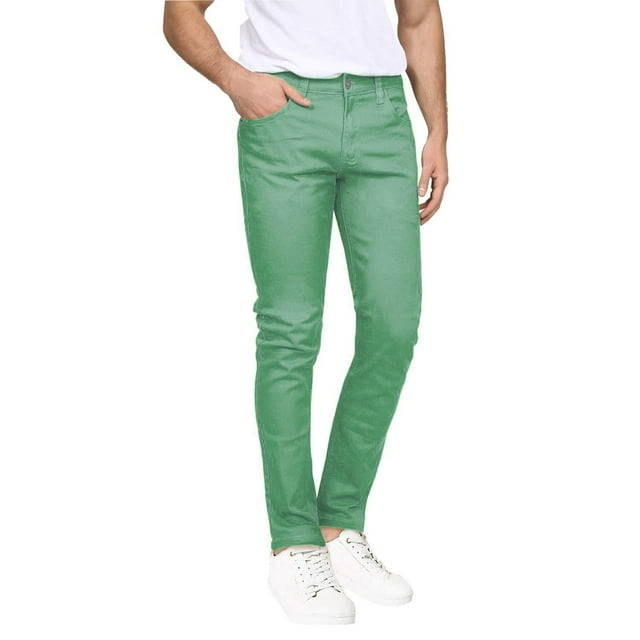 J. METHOD Men's Skinny Jeans Stretch Slim Fit Classic Basic Solid ...