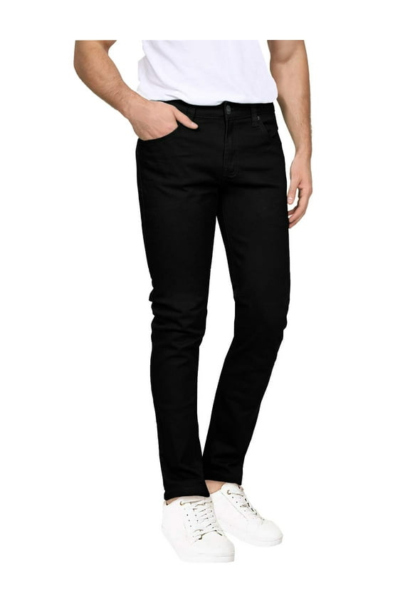 Men's Skinny Jeans Stretch Slim Fit Classic Basic Solid Casual Colored Denim Pants