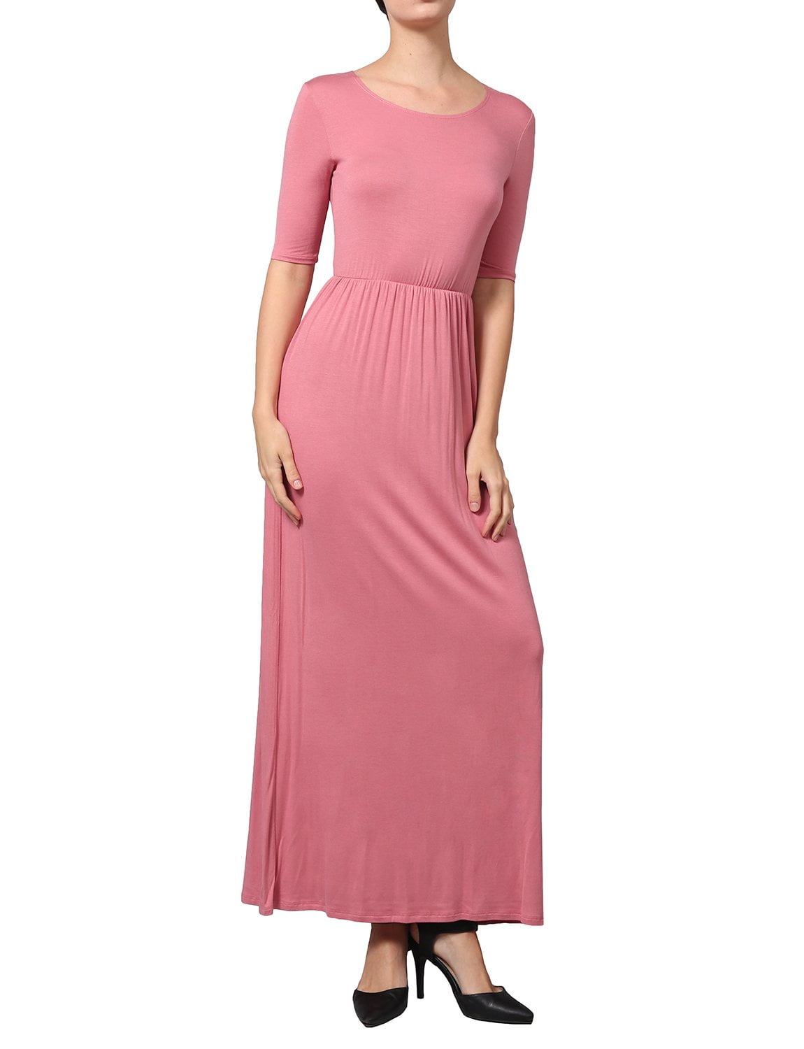 green emerald velvet dress Modest Dusty Rose Formal Dresses Halter V-neck Mermaid Ruched Floor Le main image 1