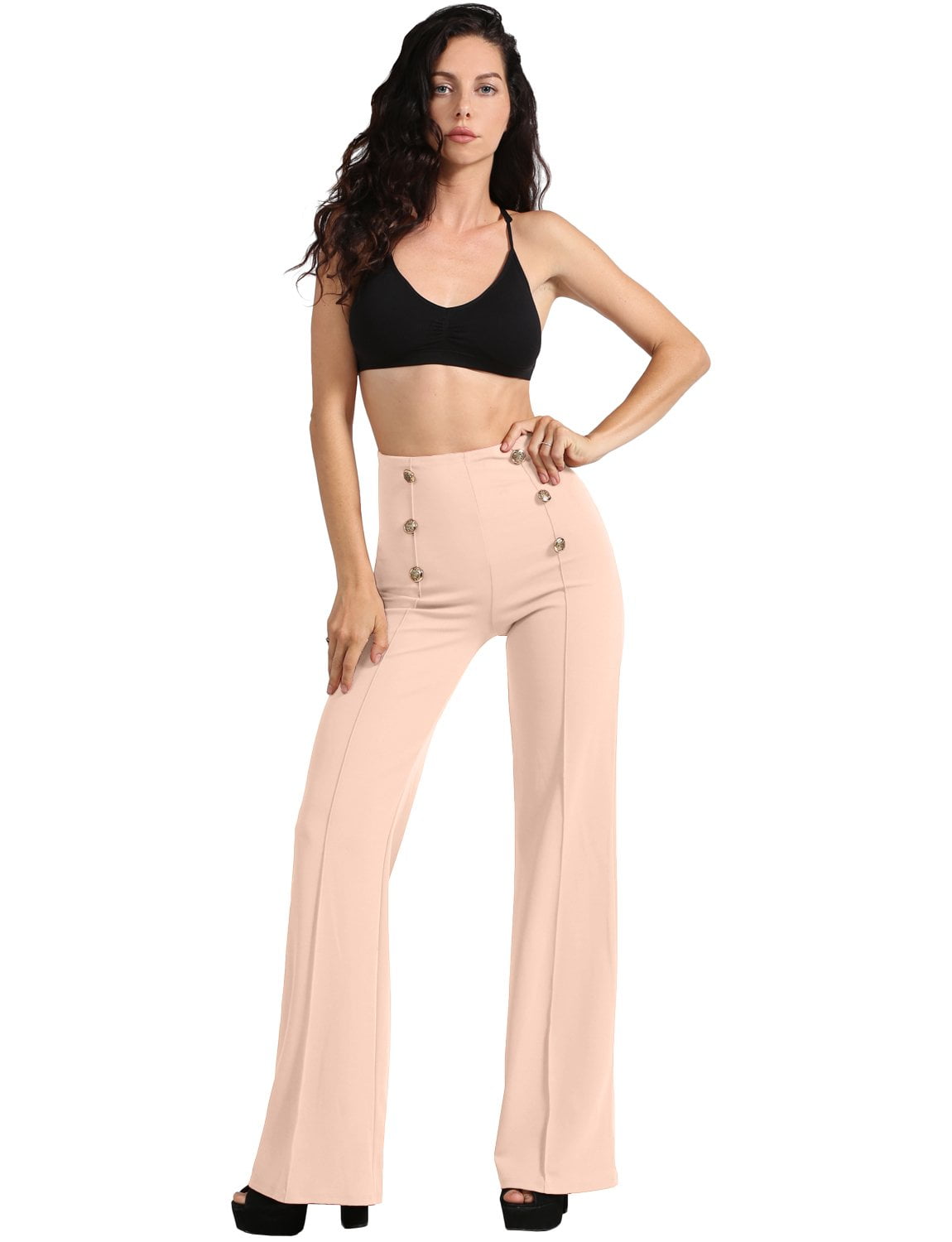 あいう出品　Suspenders Highwaist Pants あいう出品 Suspenders Highwaist Pants あいう出品 Suspenders