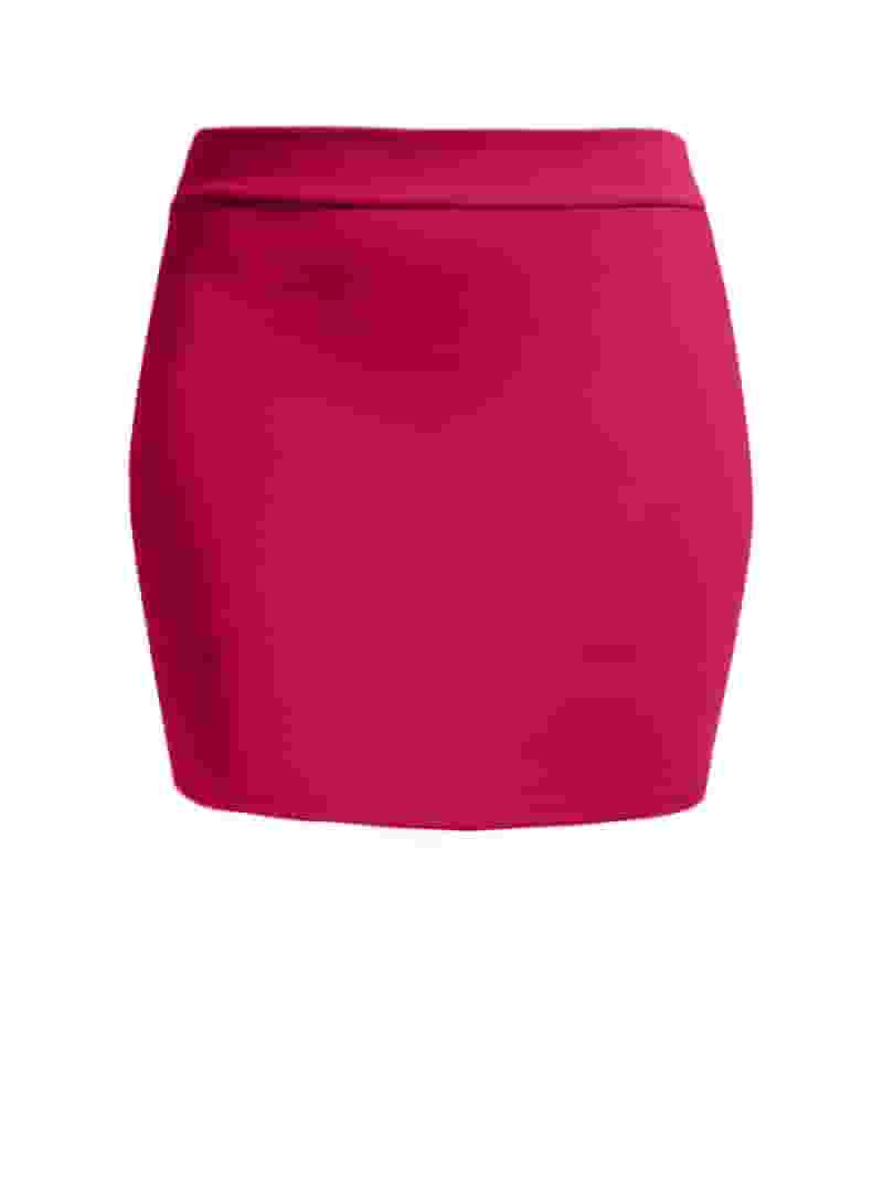 ミニスカート Scarlett Color Block Pencil Skirt J. METHOD Women's Mini Skirt Stretch Knit Bodycon Slim Fit