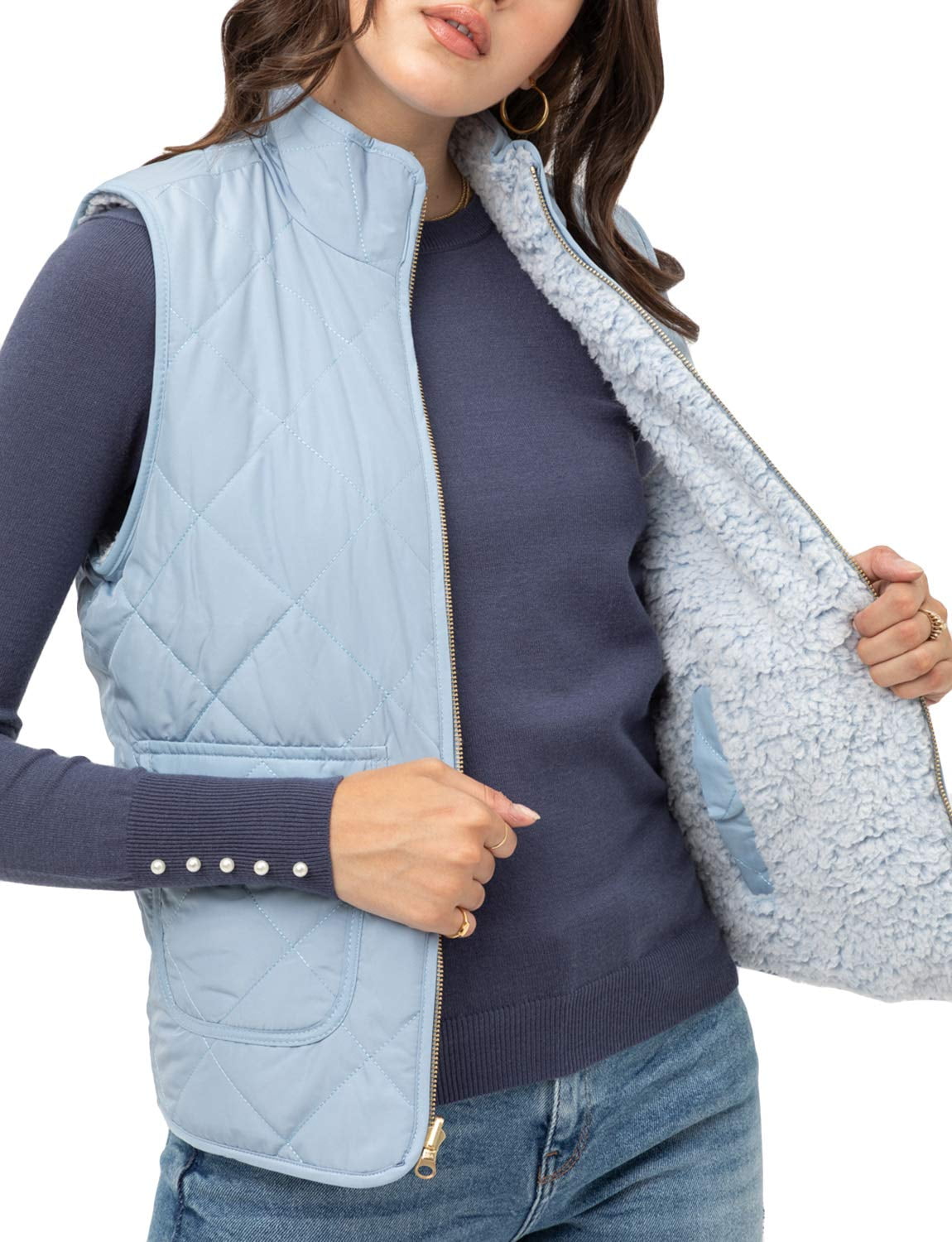 faina Women's Quilted Vest