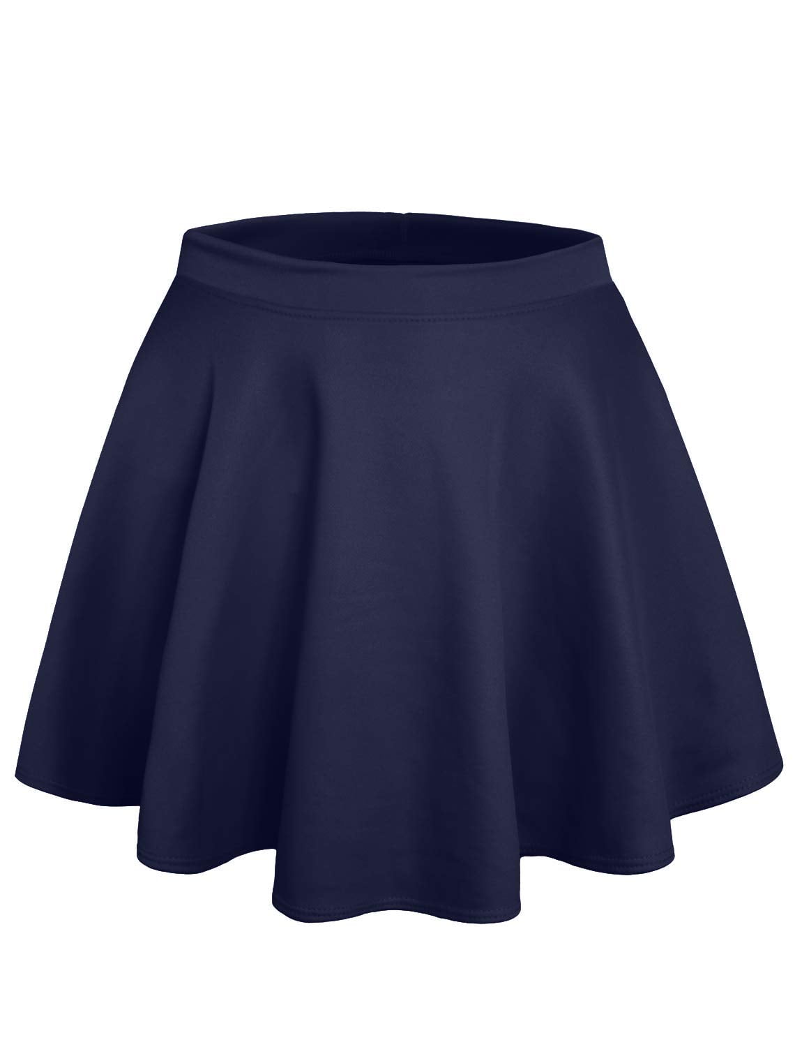 ★ Margarin Fingers★ LOW RISE PLEATS SKORTS (DARK NAVY) J-METHOD-Women-s-Skater-Skirt-