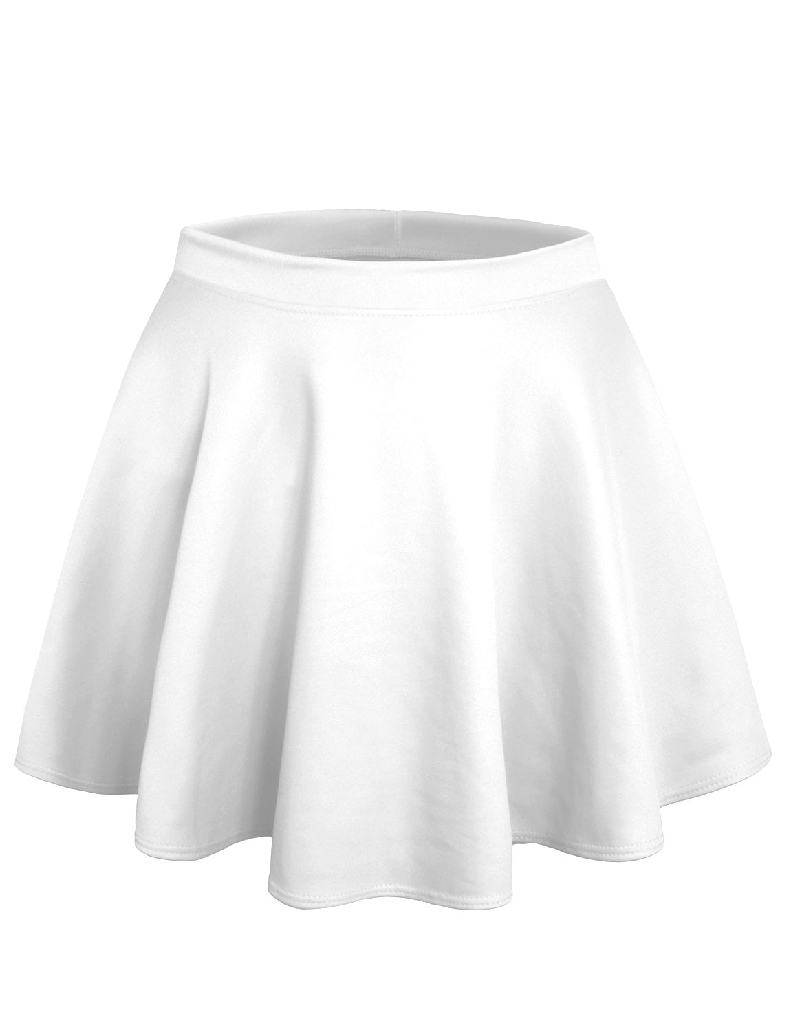 J. METHOD Women's Skater Skirt Elastic Waist Casual Mini