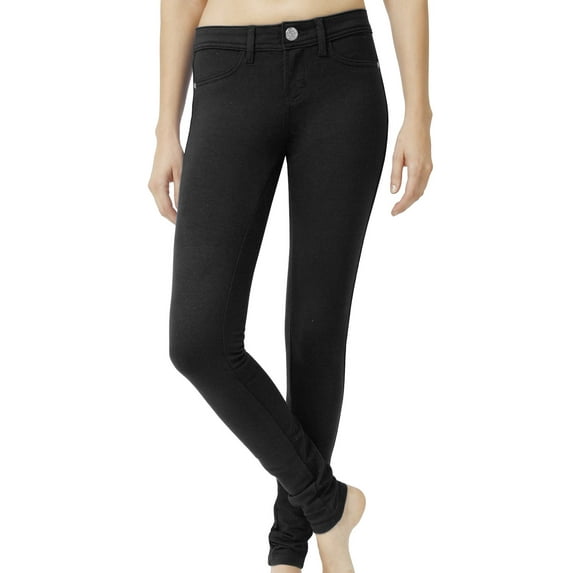 J. METHOD Women’s Skinny Pants Soft Everyday Solid Color Basic Slim Tight Fit Stretch Legging Jeggings Jeans NEWP77 Black M